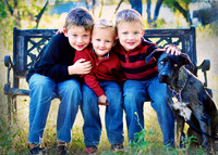 Boys and their dog!